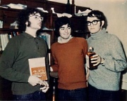 Photo, Keble College, 1972:
  Geoff Smith, David Spiegelhalter, Ewart Shaw